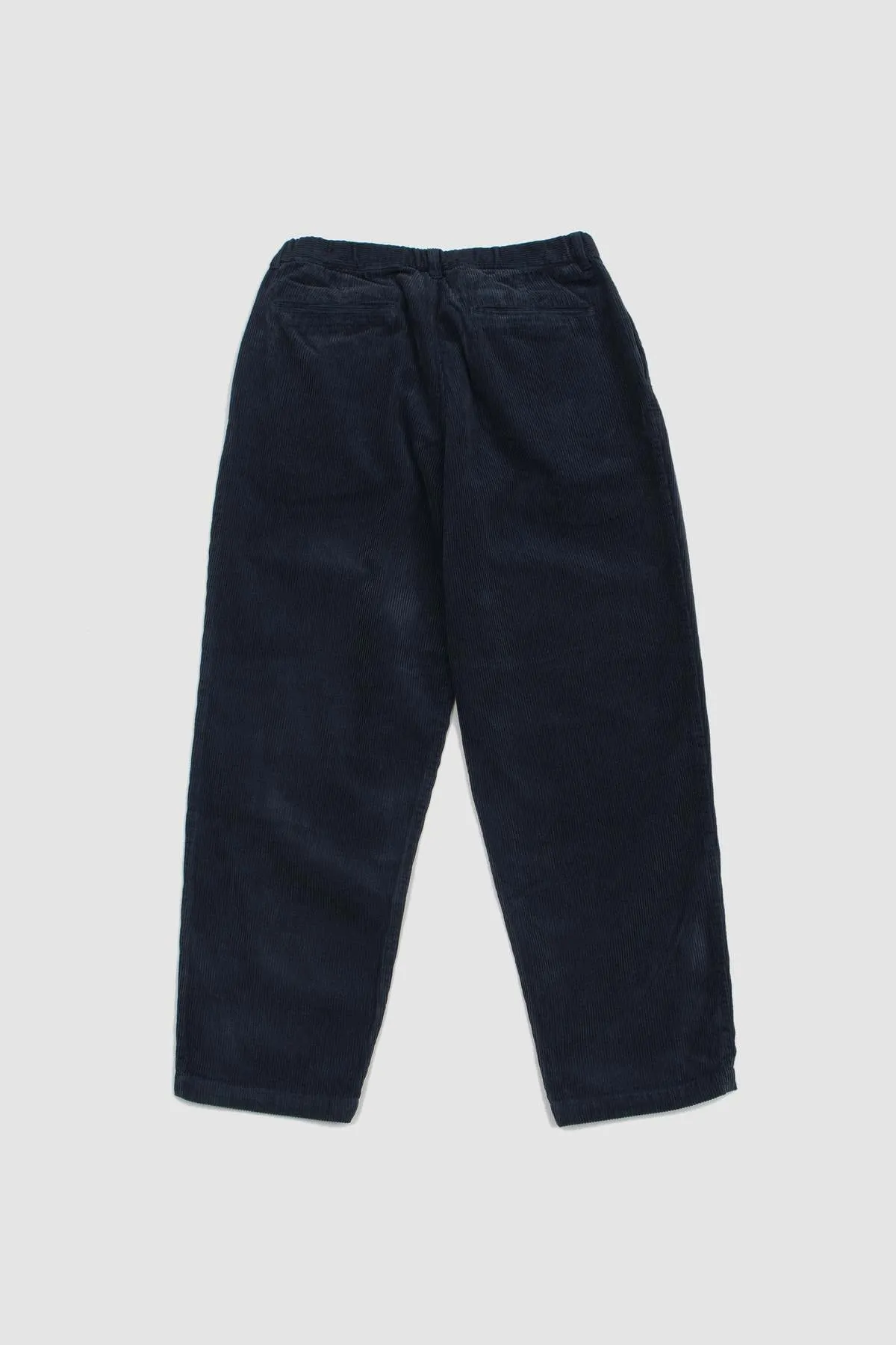 Garment Dye Corduroy Pants - Teal Blue