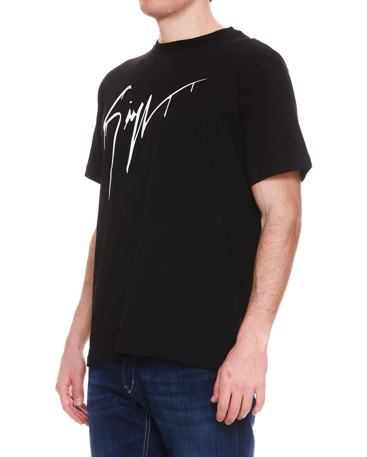 Giuseppe Zanotti Graphic Printed Crewneck T-Shirt