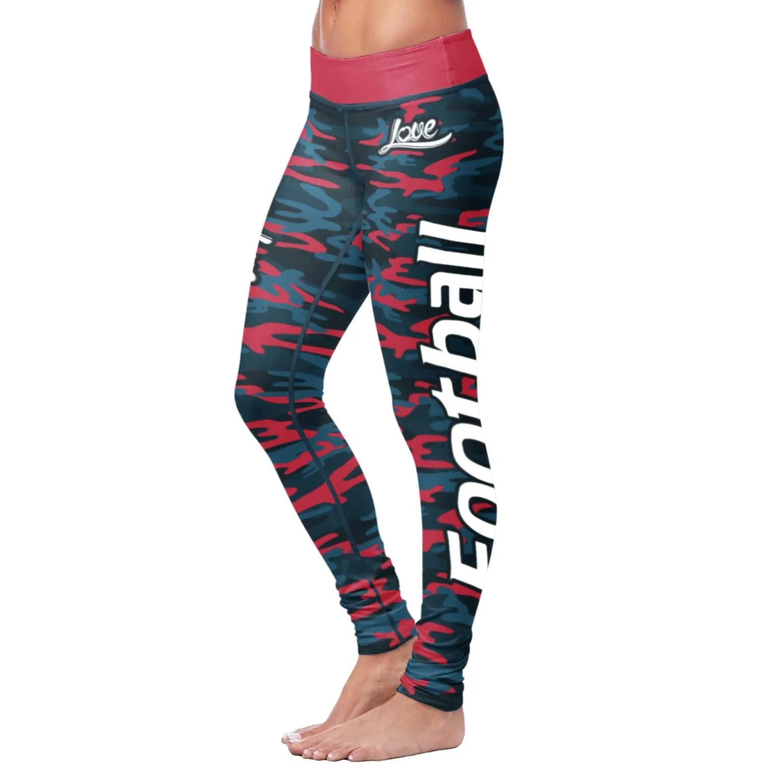 HOU FB Camo Leggings