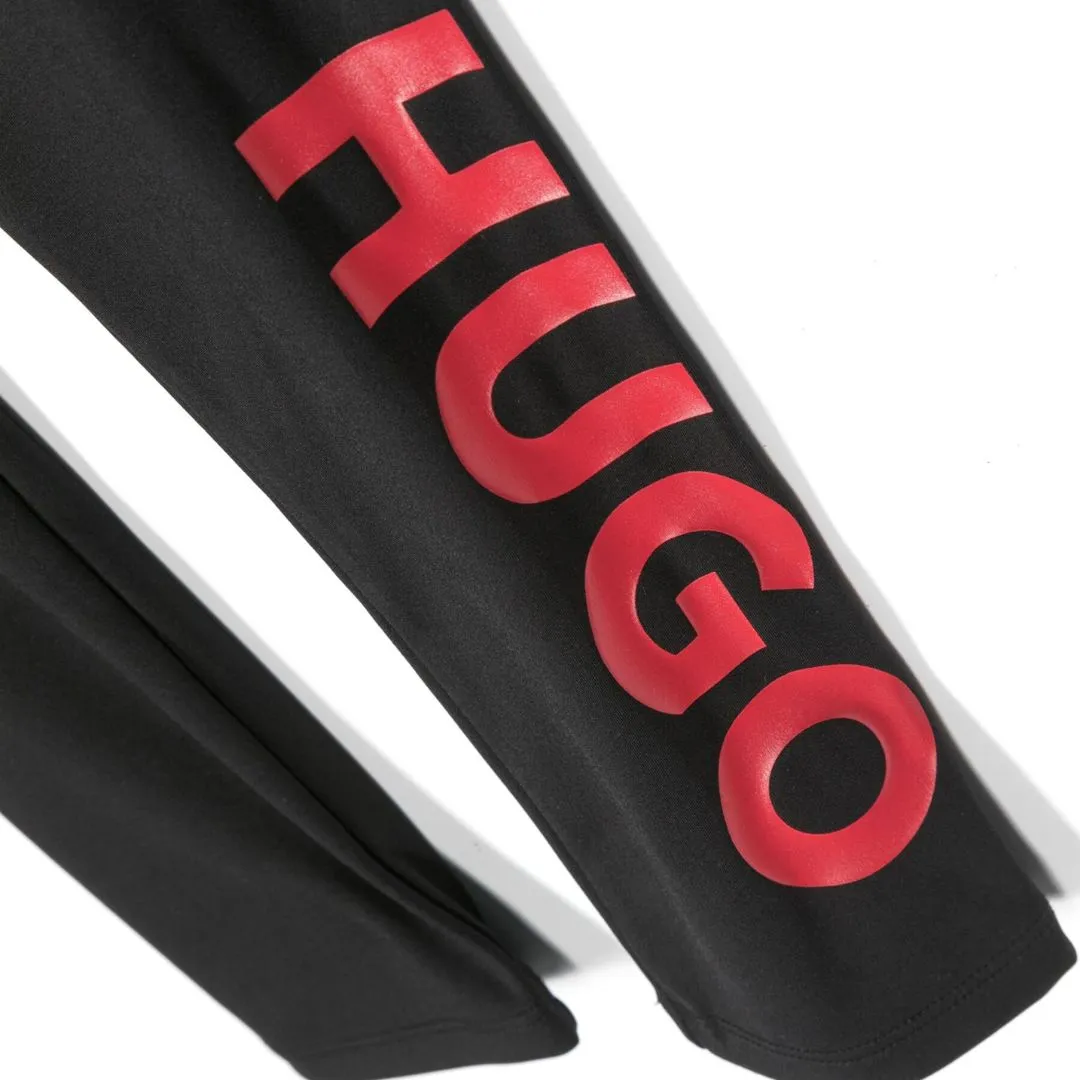 Hugo Leggings Logo Black