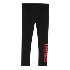 Hugo Leggings Logo Black