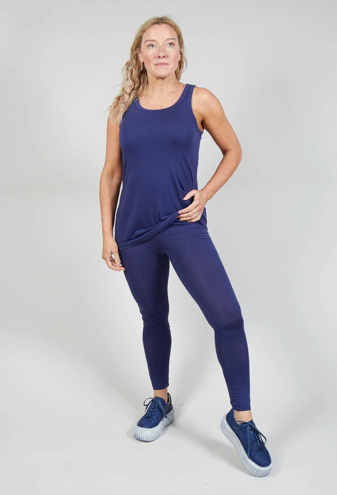 Jersey Leggings in Azur