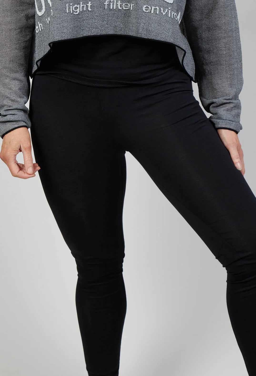 Jersey Leggings in Black