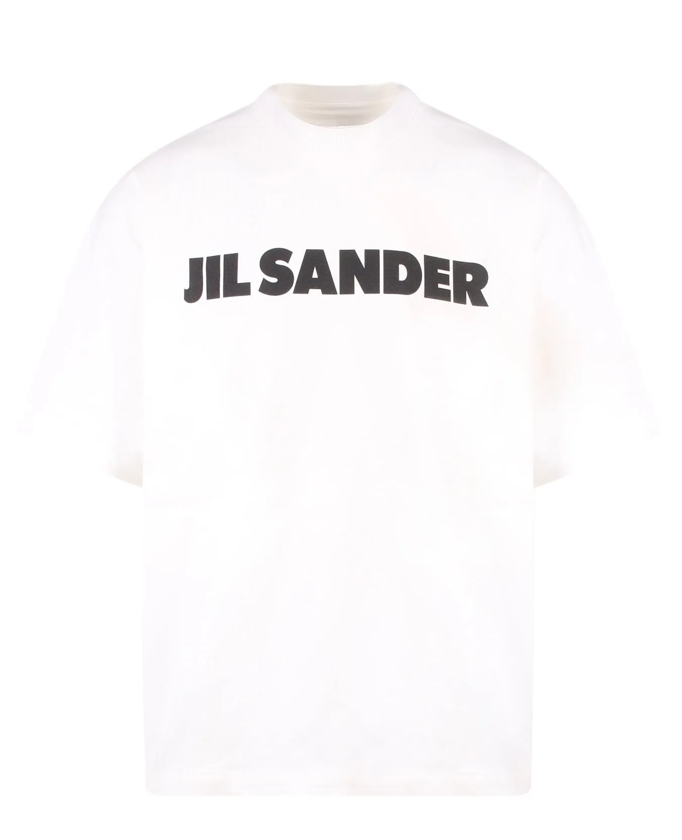 Jil Sander Logo Print Crewneck T-Shirt