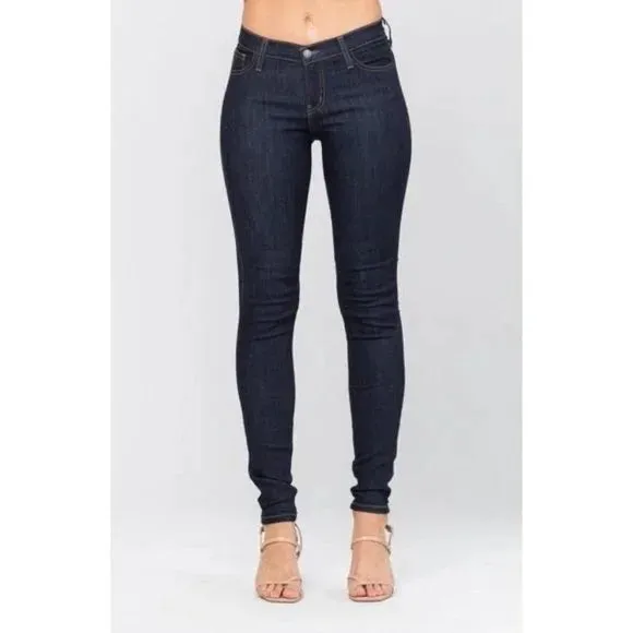 Judy Blue Dark Wash Skinny Jeans