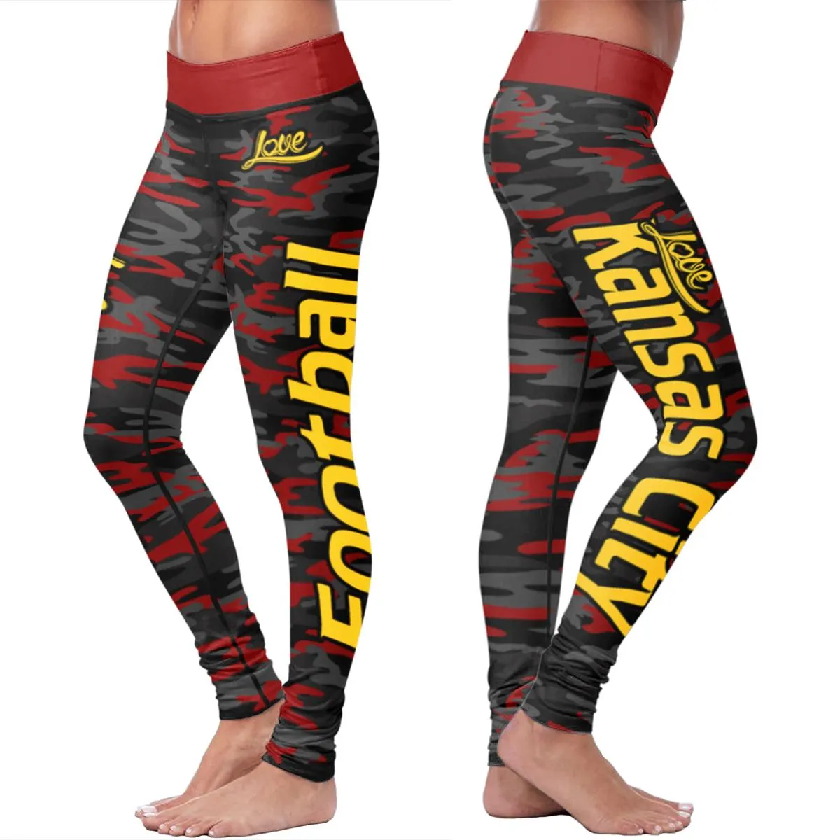 KC FB Camo Leggings