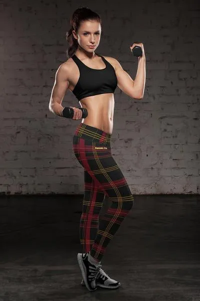 KC FB Plaid Leggings