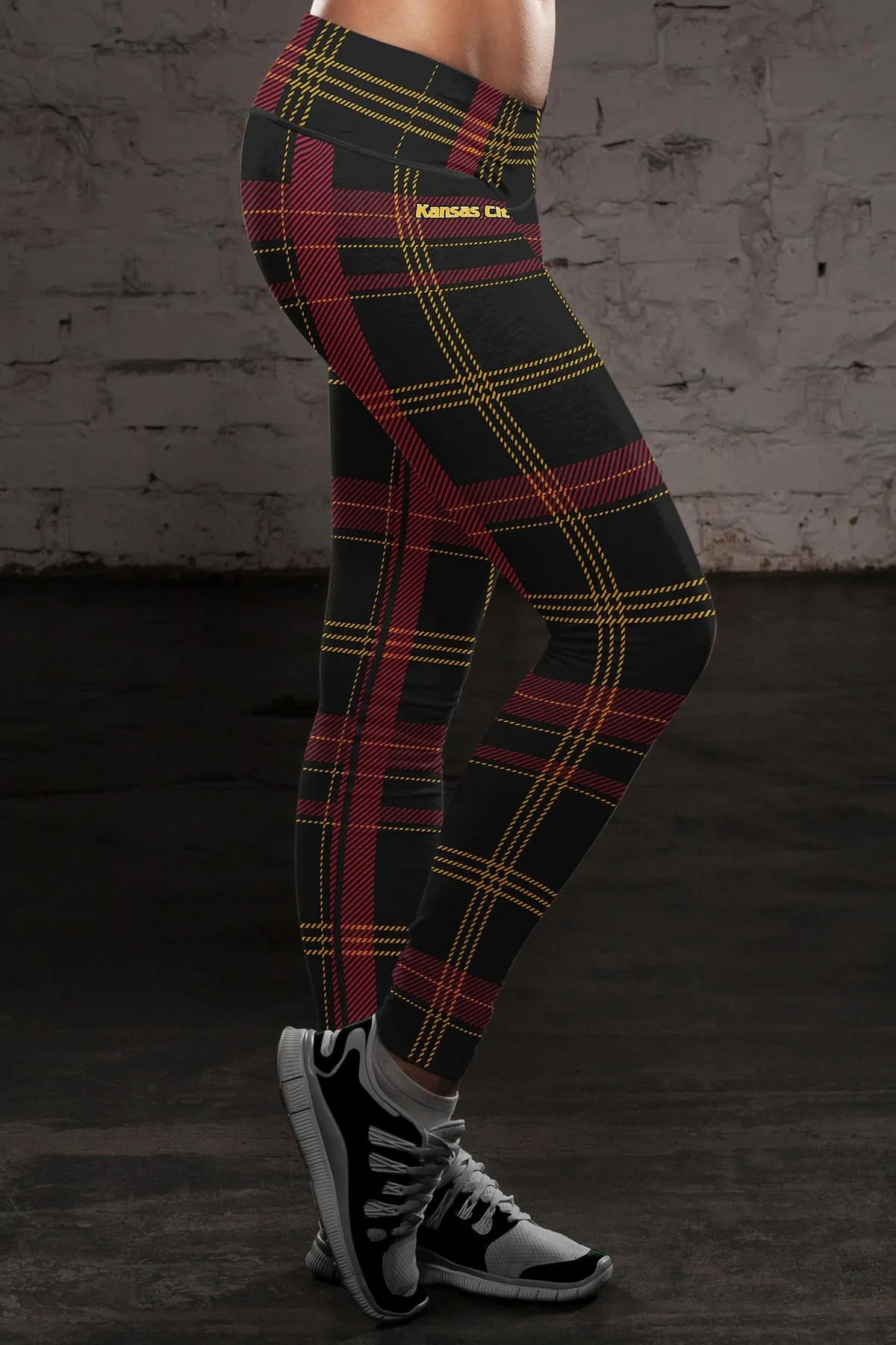 KC FB Plaid Leggings