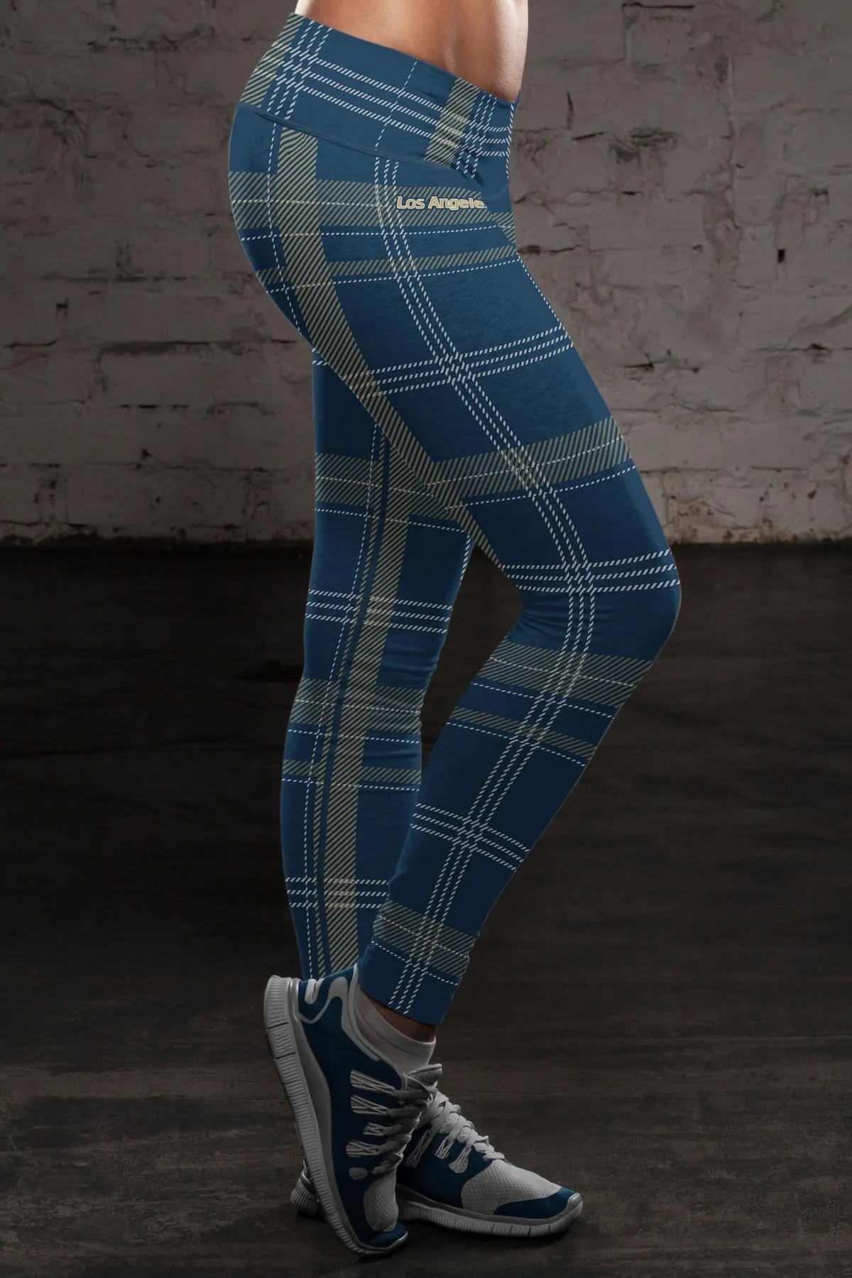 LA FB Plaid Leggings