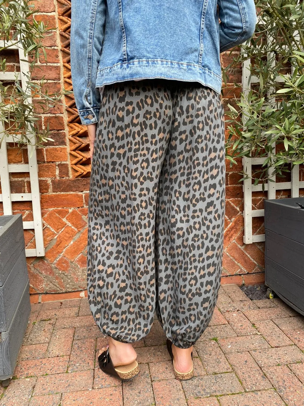 Leopard Hareem Trousers