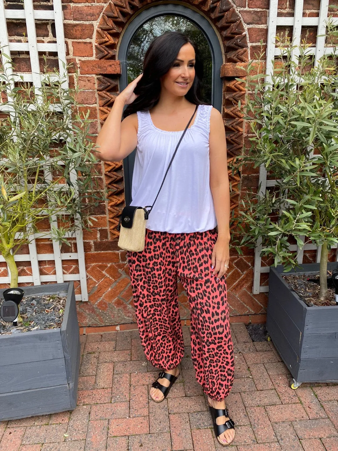 Leopard Hareem Trousers