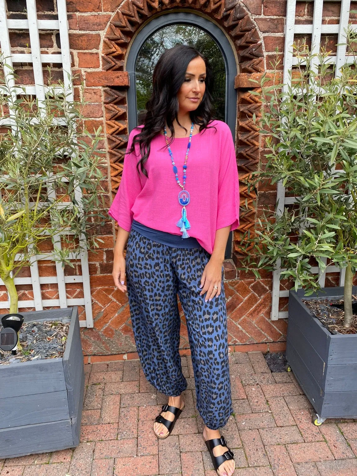 Leopard Hareem Trousers