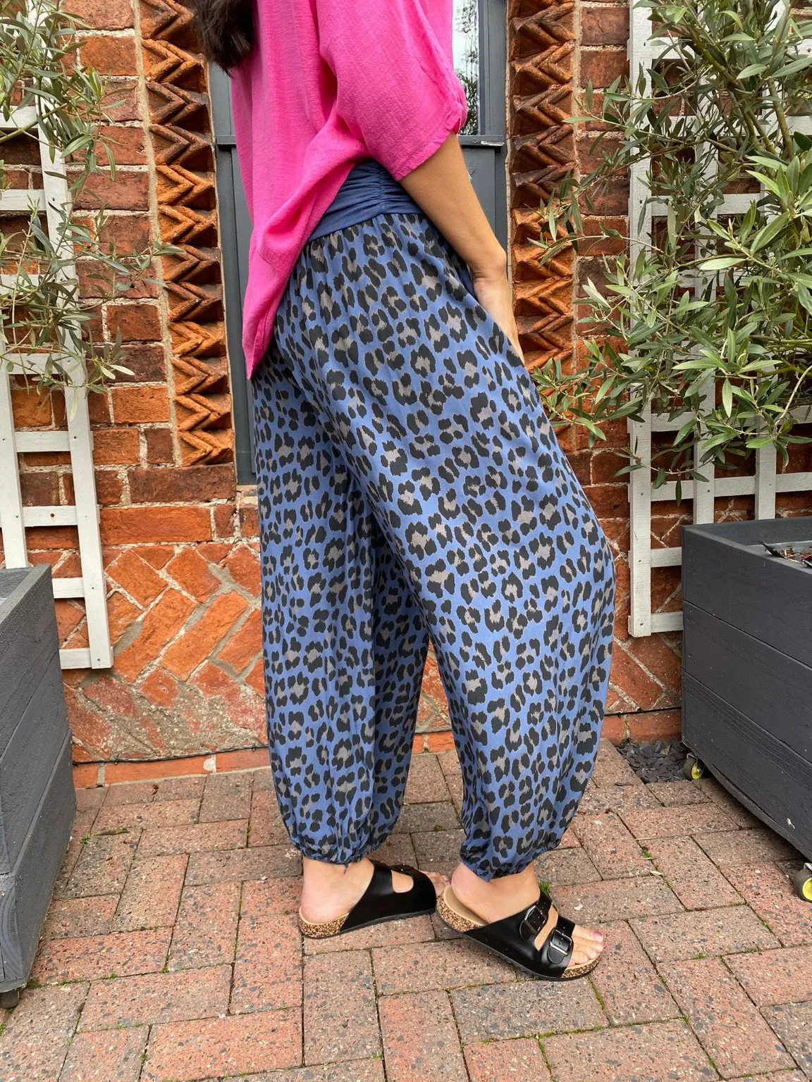 Leopard Hareem Trousers