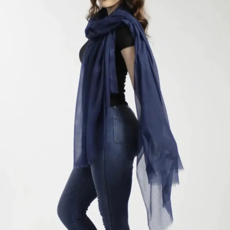 Light As Air Cashmere Stole - Five Colors