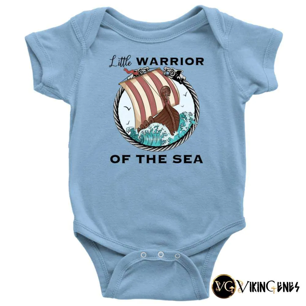 Little Warrior of The Sea - Baby Bodysuit