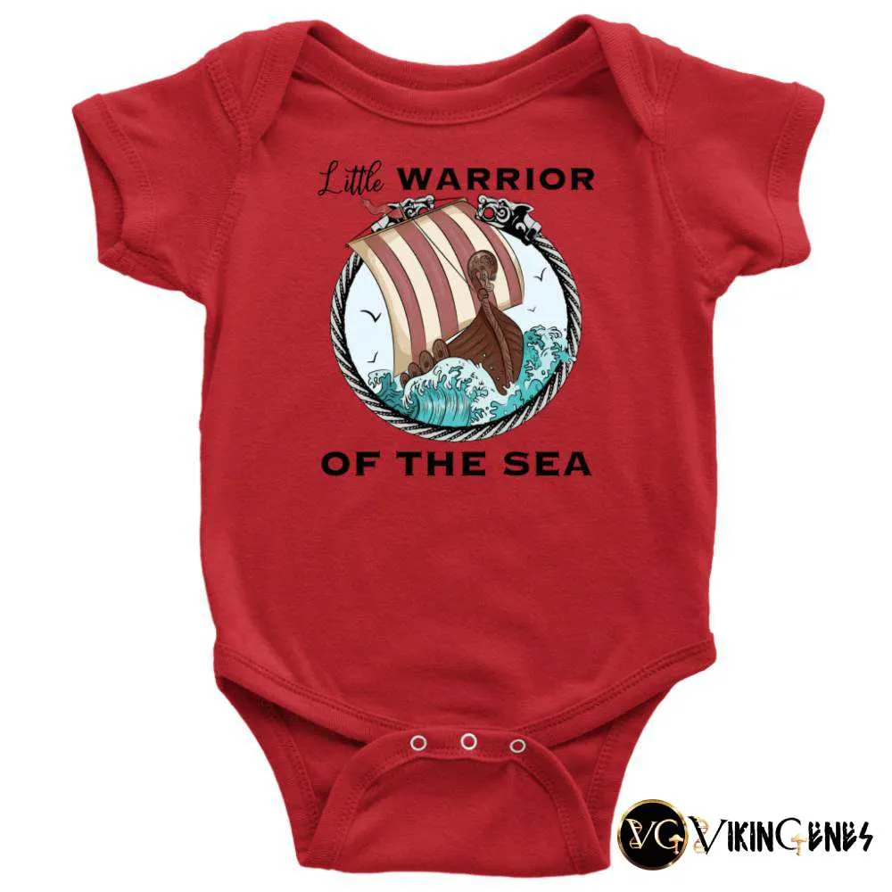 Little Warrior of The Sea - Baby Bodysuit