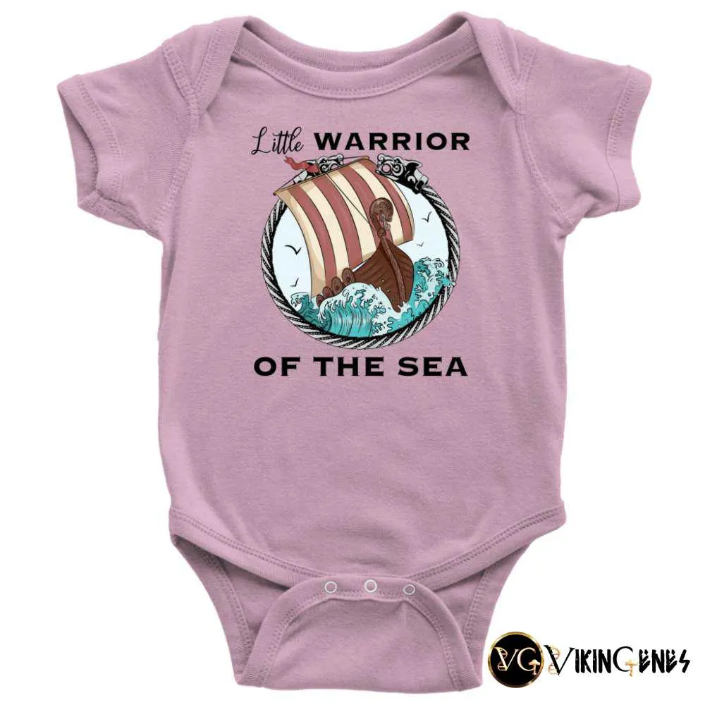 Little Warrior of The Sea - Baby Bodysuit