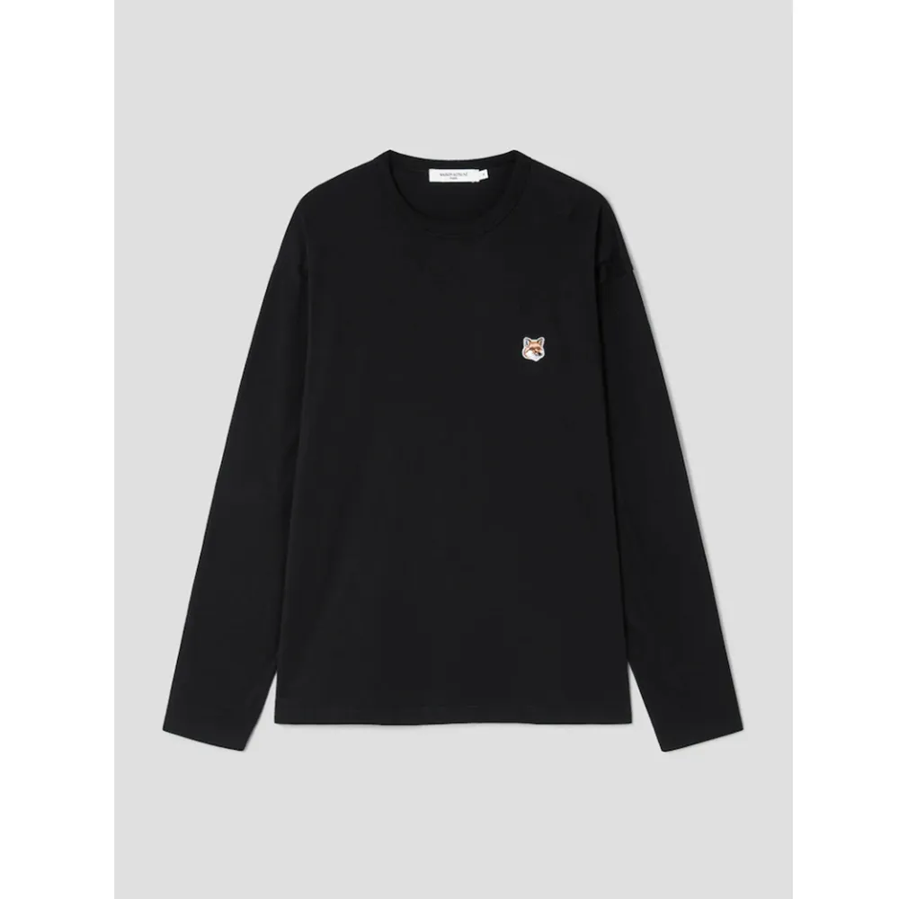 MAISON KITSUNE  |Unisex U-Neck Plain Other Animal Patterns Logo