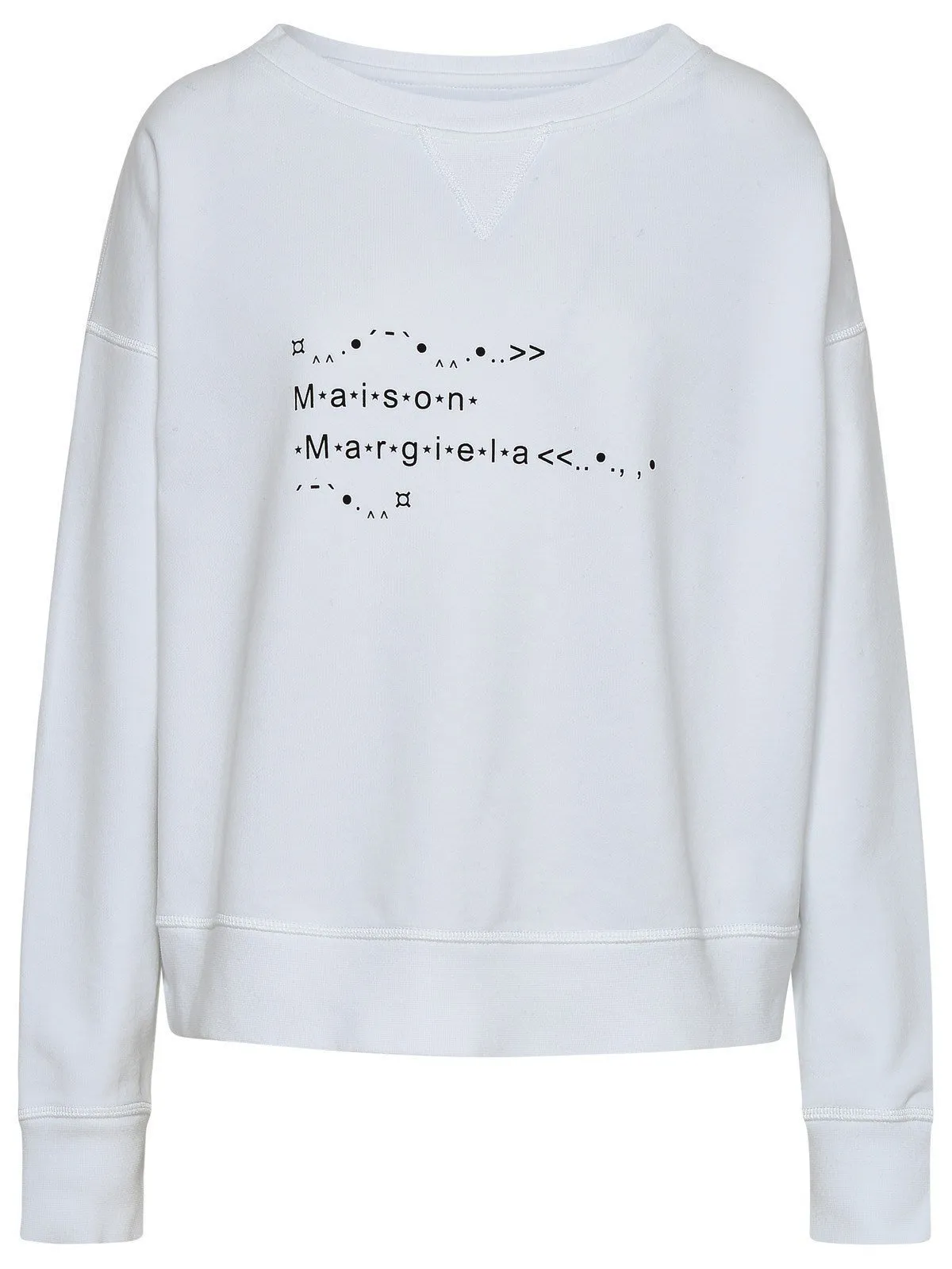 Maison Margiela  |Crew Neck Street Style Long Sleeves Plain Cotton Logo