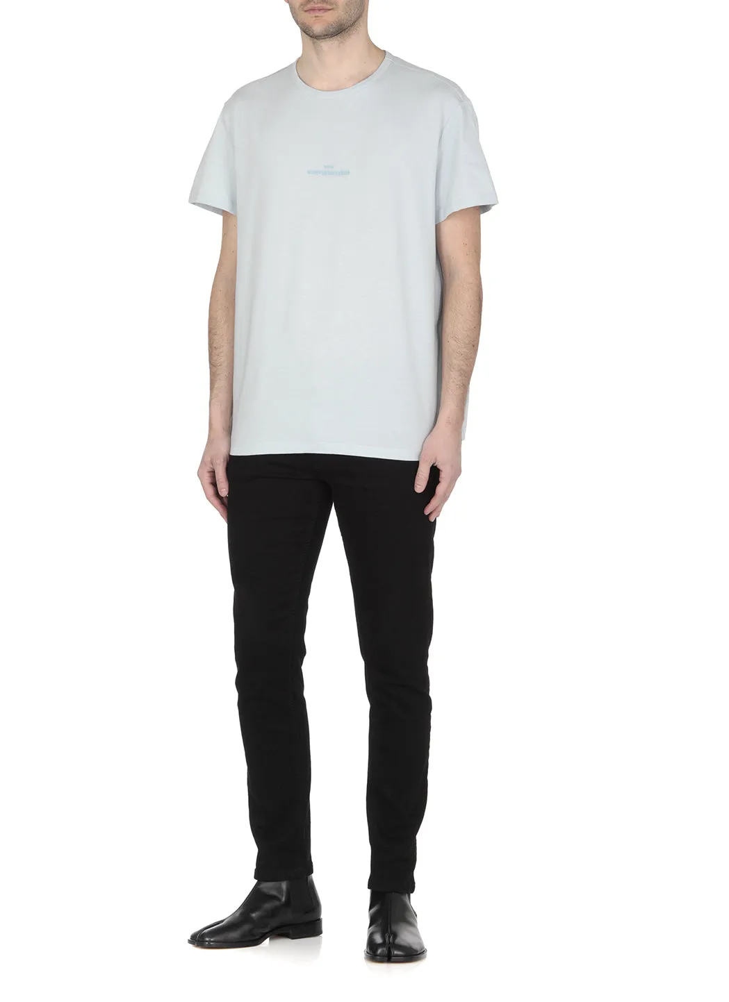 Maison Margiela Logo Embroidered Short-Sleeved T-Shirt