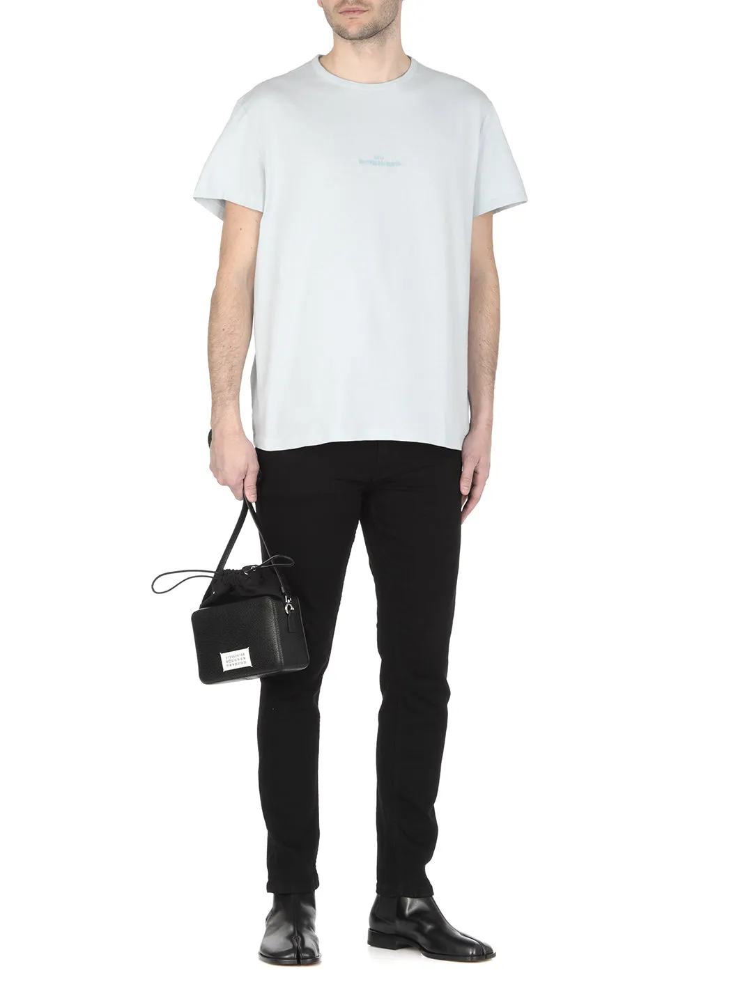 Maison Margiela Logo Embroidered Short-Sleeved T-Shirt