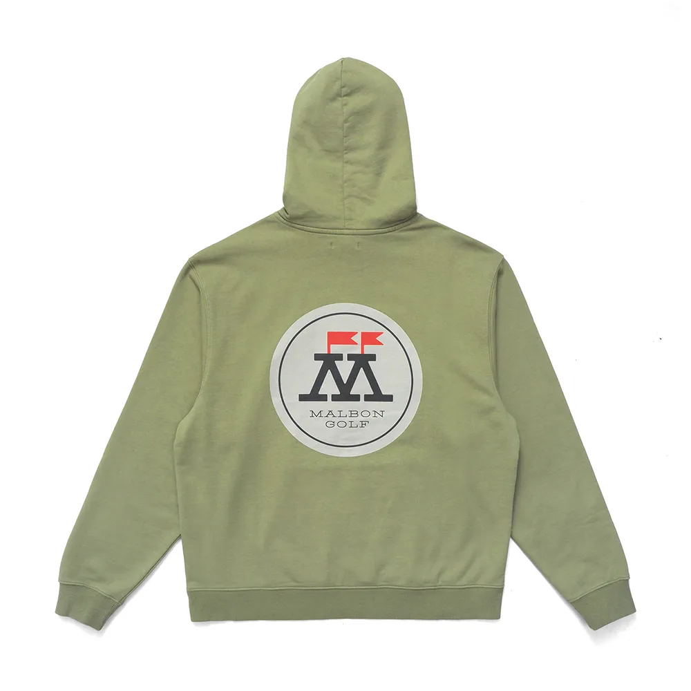 Malbon Golf  |Unisex Street Style Long Sleeves Plain Logo Hoodies