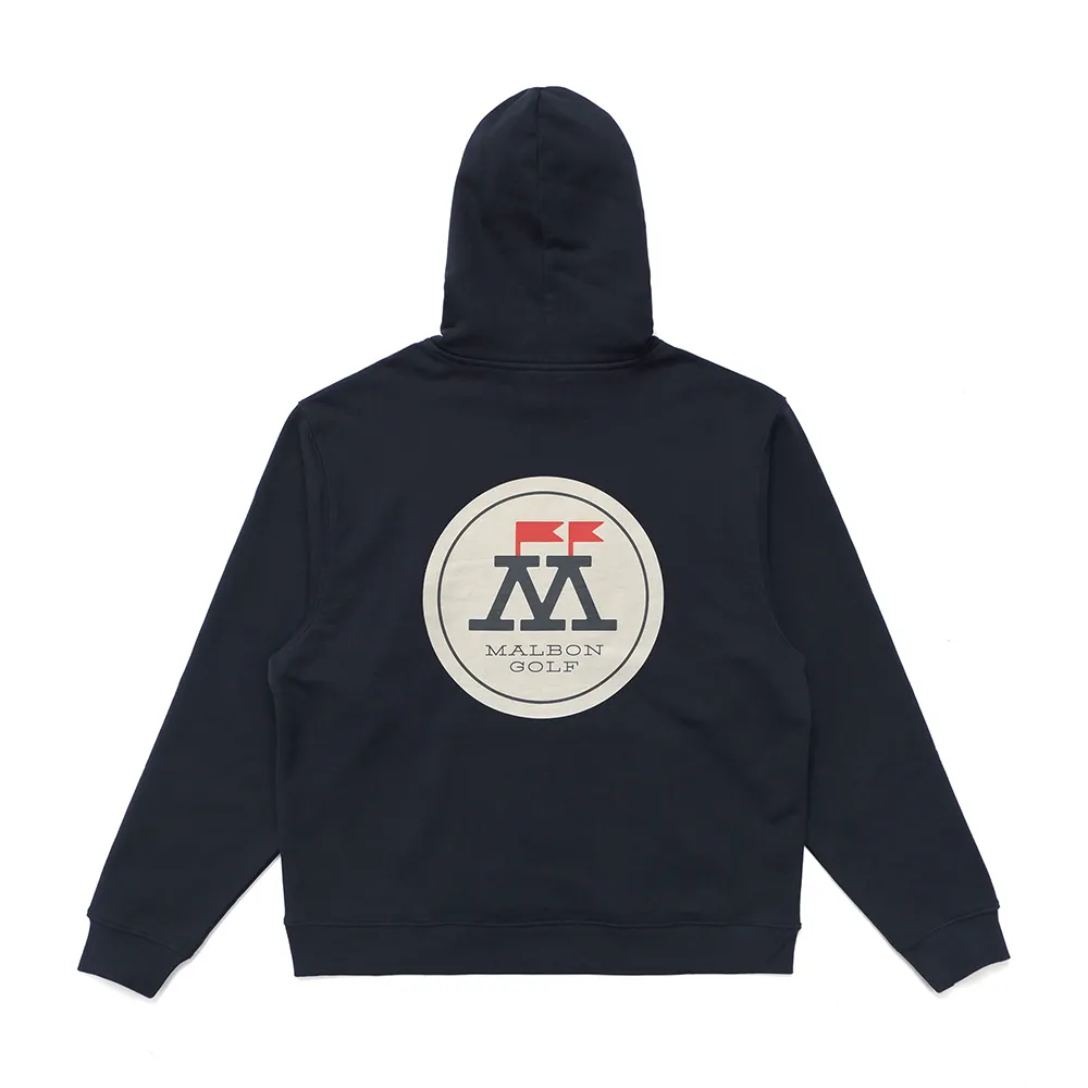 Malbon Golf  |Unisex Street Style Long Sleeves Plain Logo Hoodies