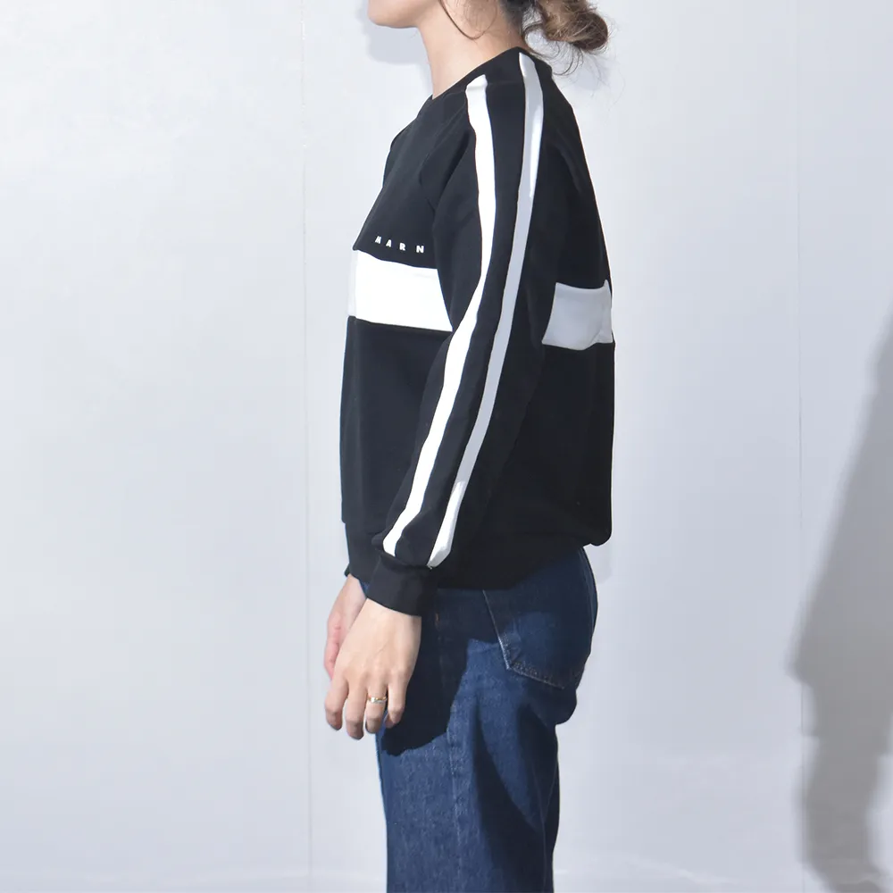 MARNI  |Crew Neck Unisex Street Style Long Sleeves Plain Cotton Logo