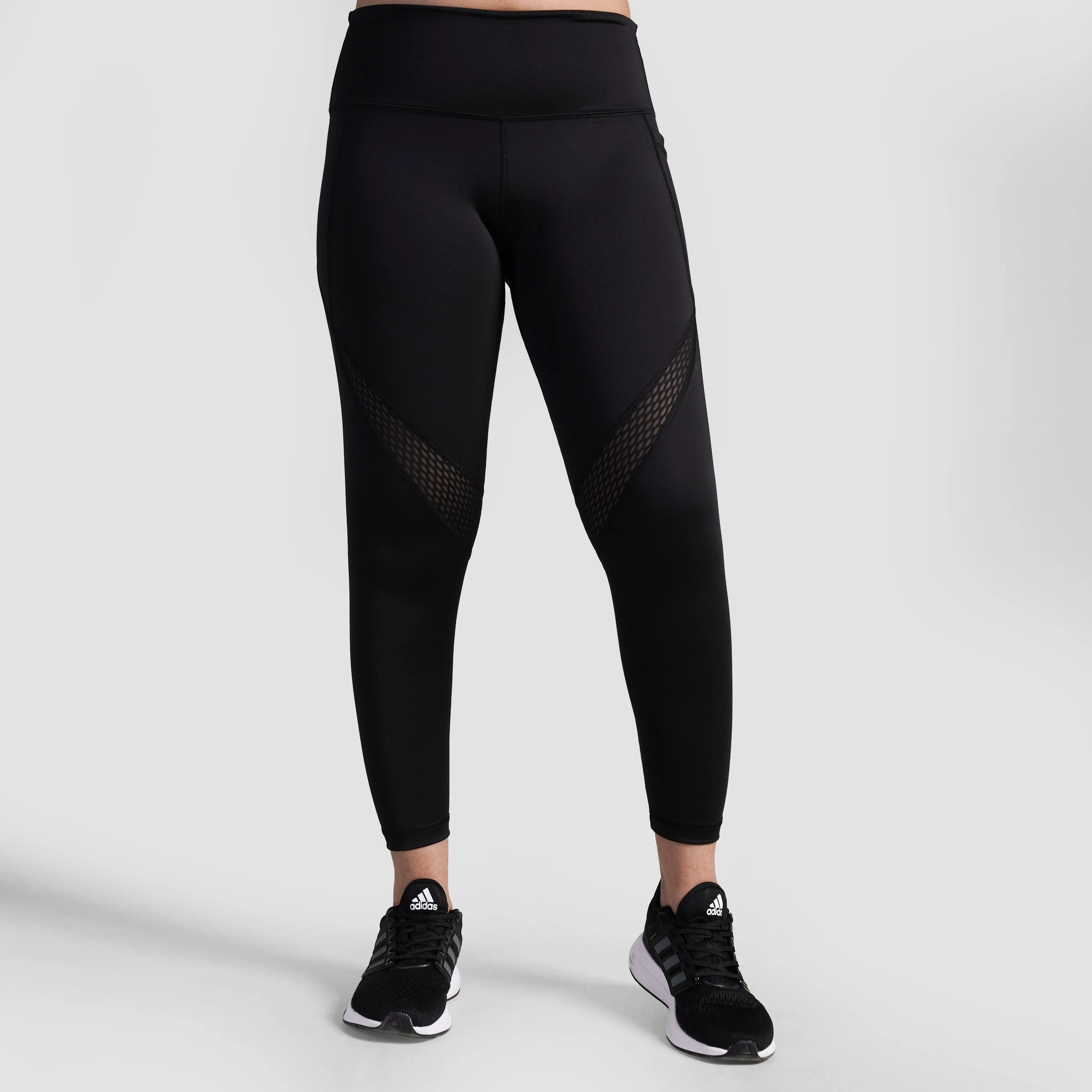 Mesh Pulse Leggings (Black)