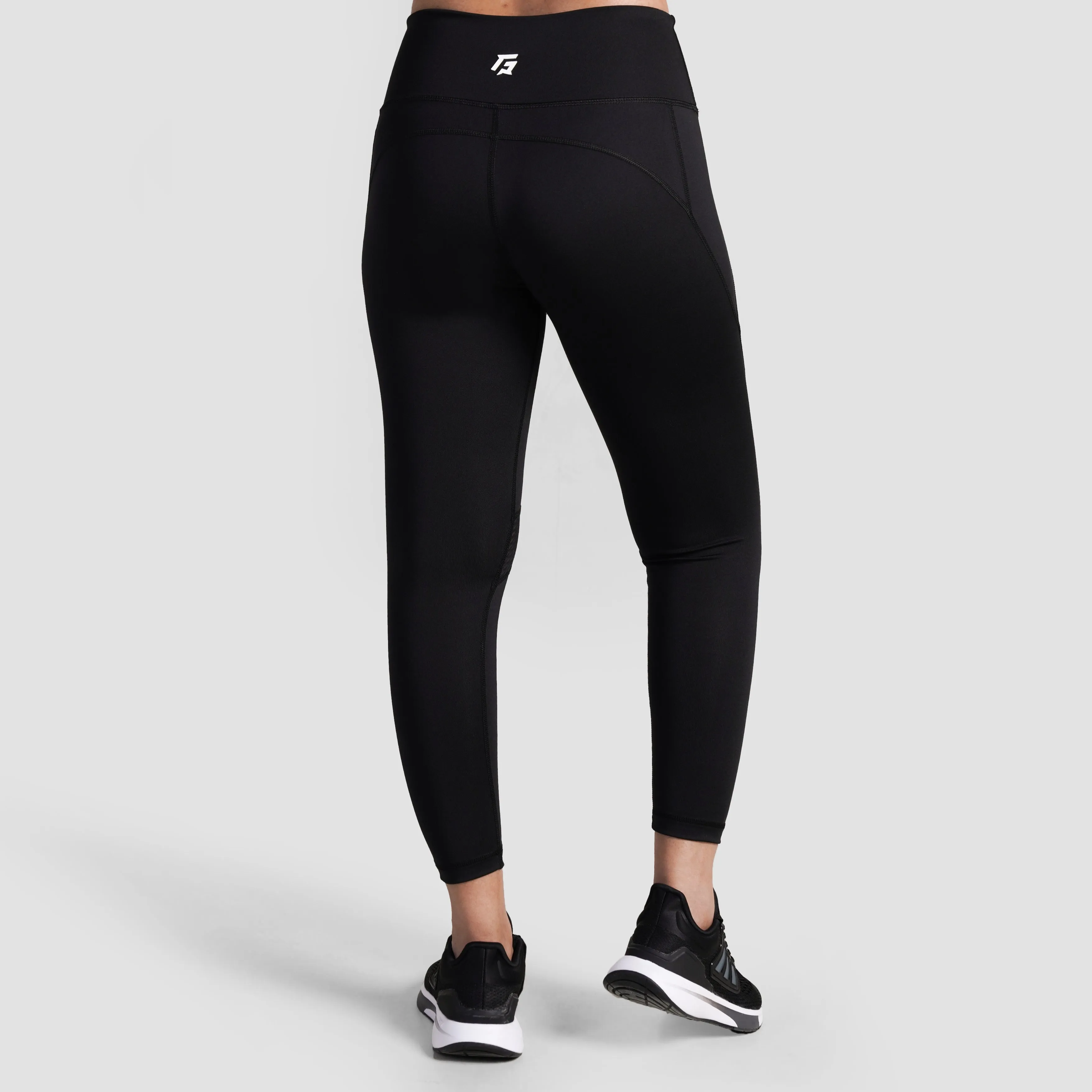 Mesh Pulse Leggings (Black)