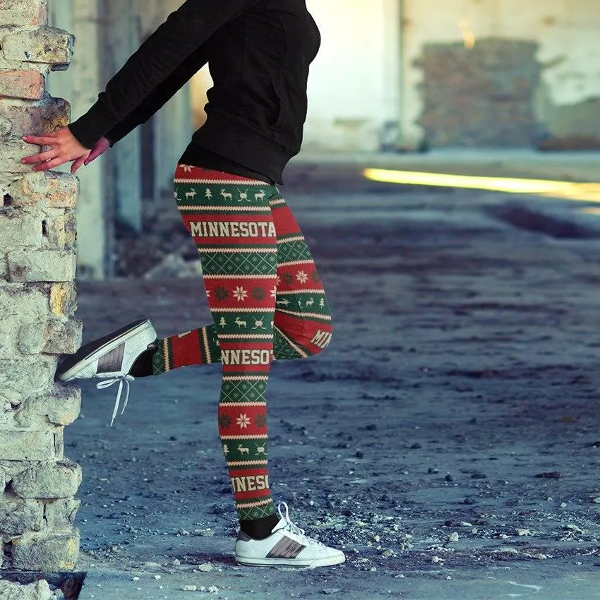 MIN HOC Christmas Leggings