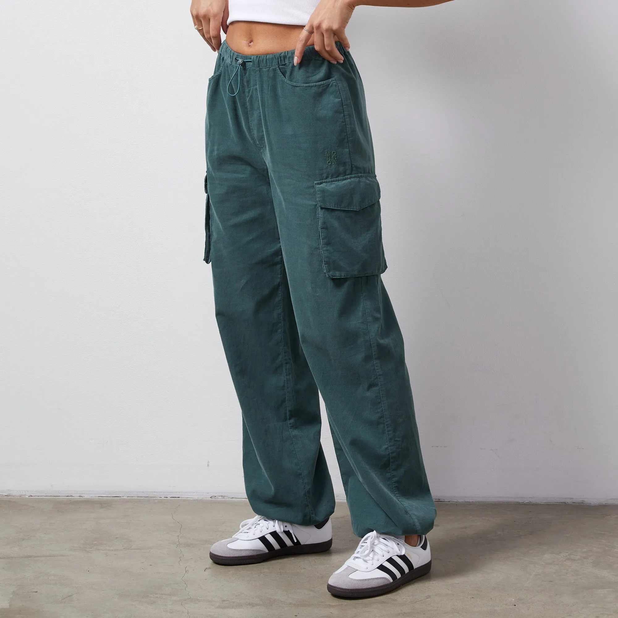 Mini Corduroy Parachute Pant