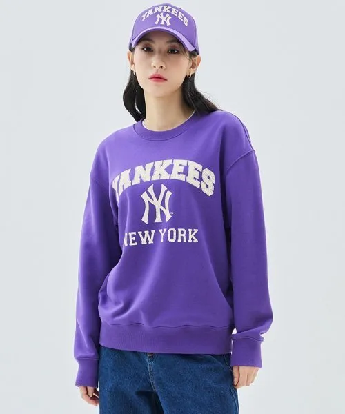 MLB Korea  |Unisex Street Style Long Sleeves Logo Hoodies & Sweatshirts