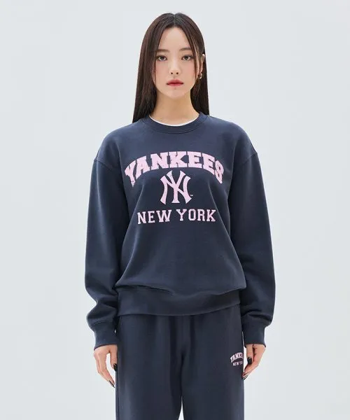 MLB Korea  |Unisex Street Style Long Sleeves Logo Hoodies & Sweatshirts