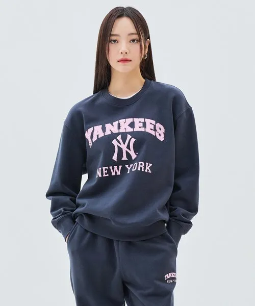 MLB Korea  |Unisex Street Style Long Sleeves Logo Hoodies & Sweatshirts