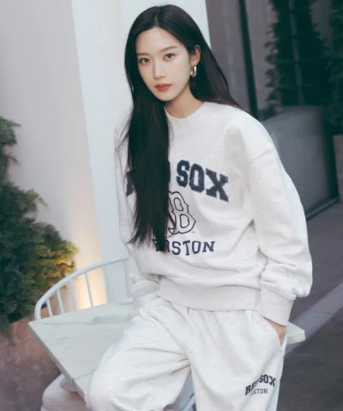 MLB Korea  |Unisex Street Style Long Sleeves Logo Hoodies & Sweatshirts