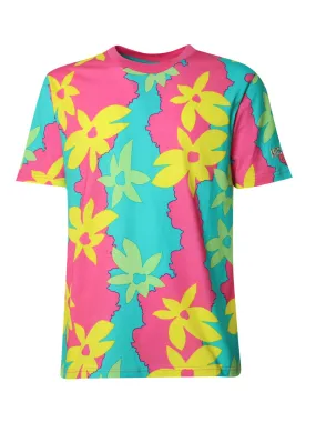 Moschino Floral Printed Crewneck T-Shirt