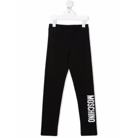 Moschino Leggings Logo Black