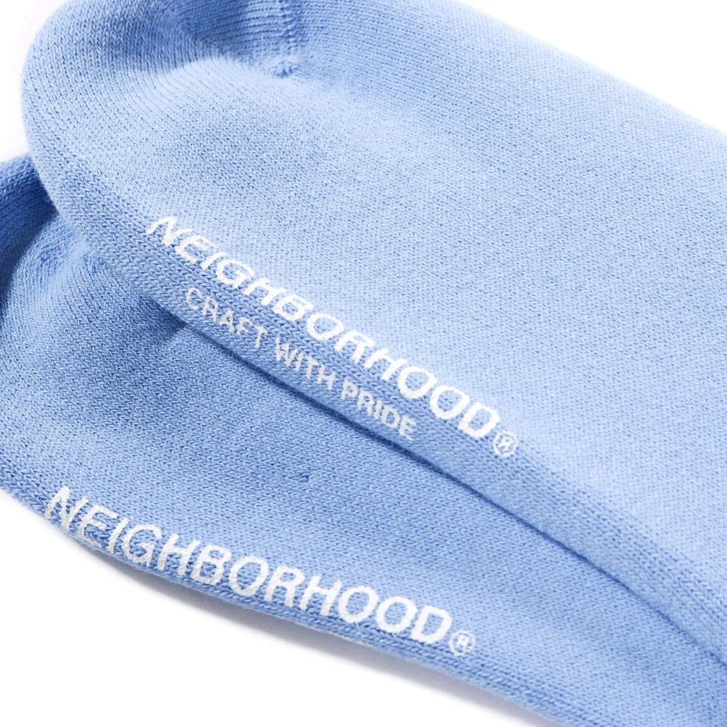 NEIGHBORHOOD PLAIN SOCKS SAXE