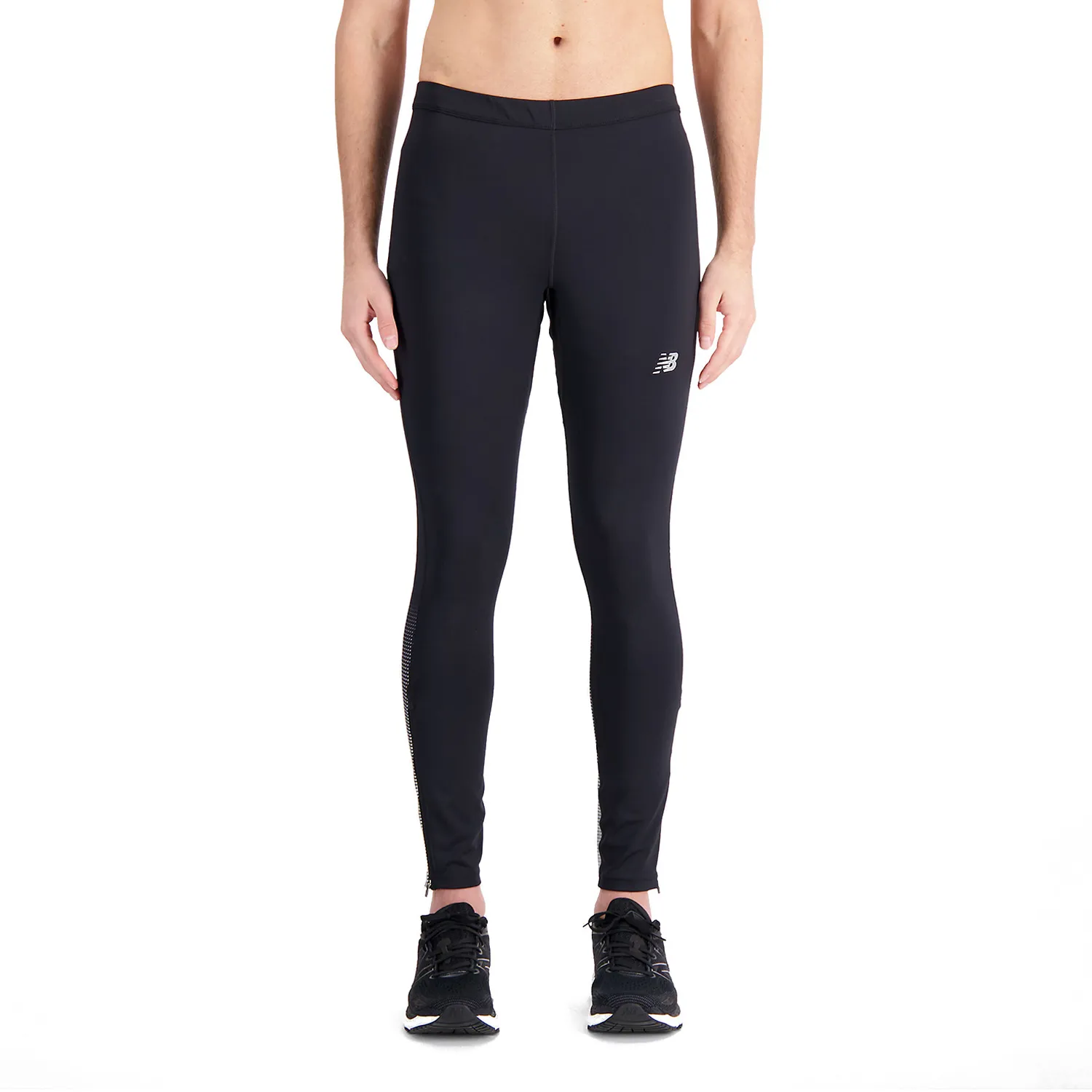 New Balance Accelerate Tights  Black Metallic