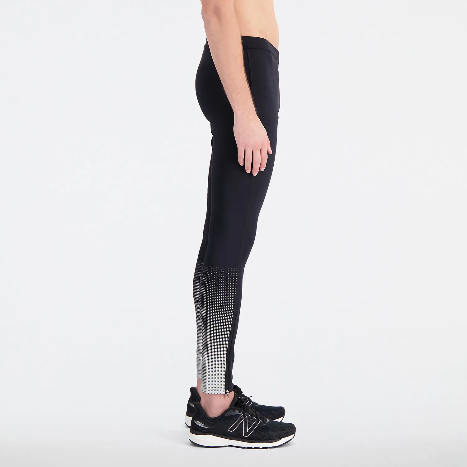 New Balance Accelerate Tights  Black Metallic