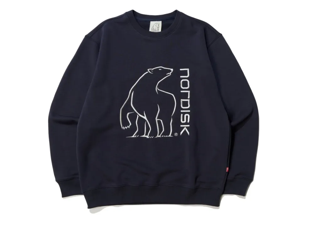 Nordisk  |Unisex Street Style Long Sleeves Plain Logo