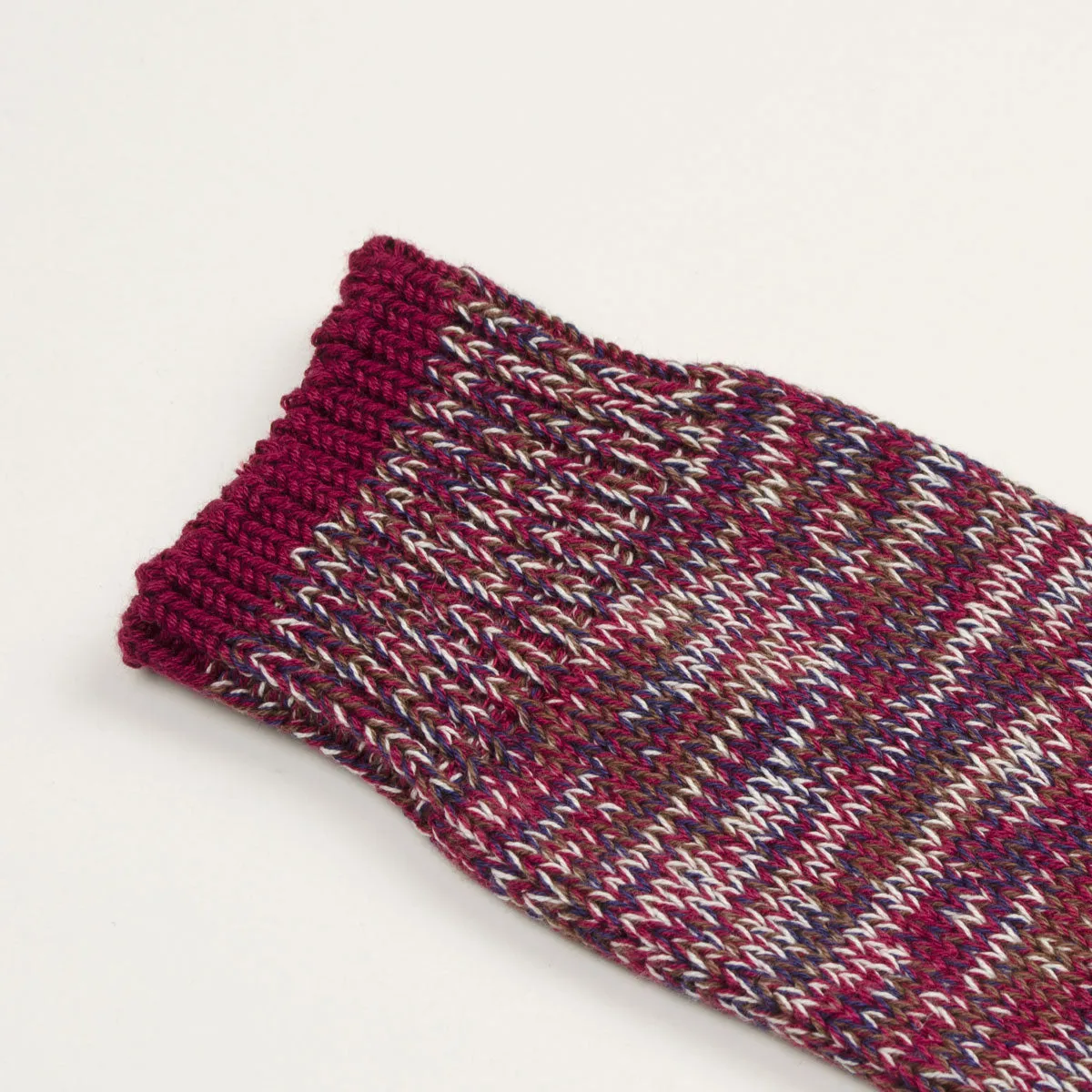 Norse Projects - Ebbe Twist Socks - Magenta