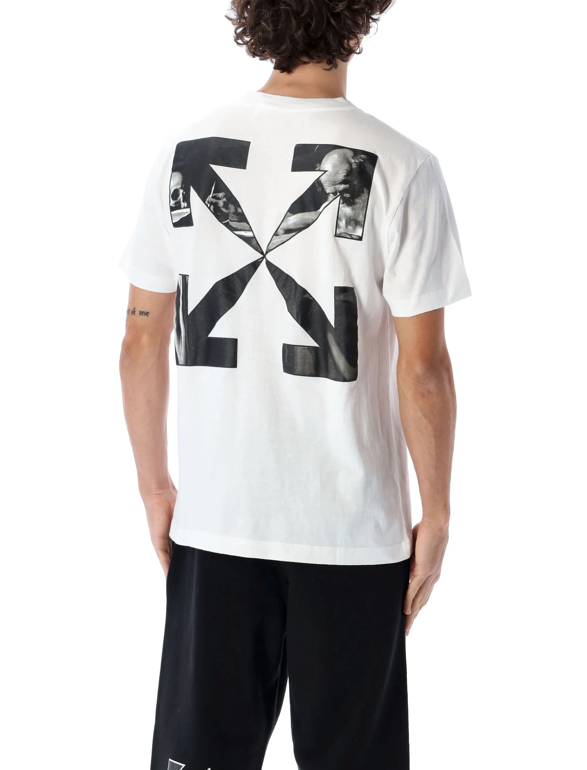 Off-White Caravaggio Arrow Crewneck T-Shirt