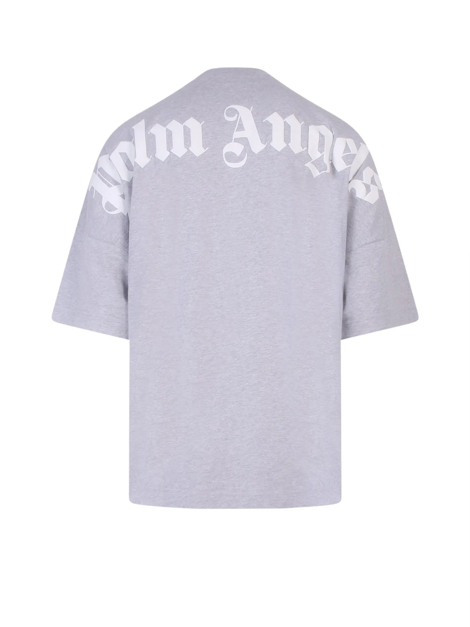 Palm Angels Logo Printed Crewneck T-Shirt