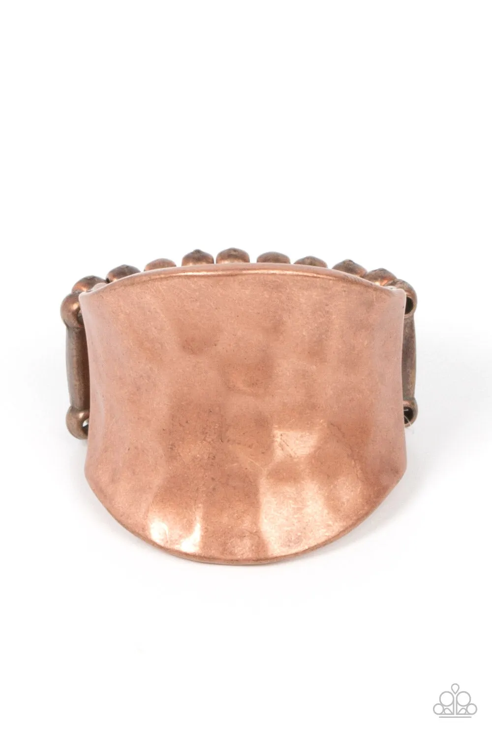 Paparazzi Ring ~ Hammer Down - Copper