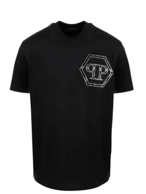 Philipp Plein SS Hexagon Crewneck T-Shirt