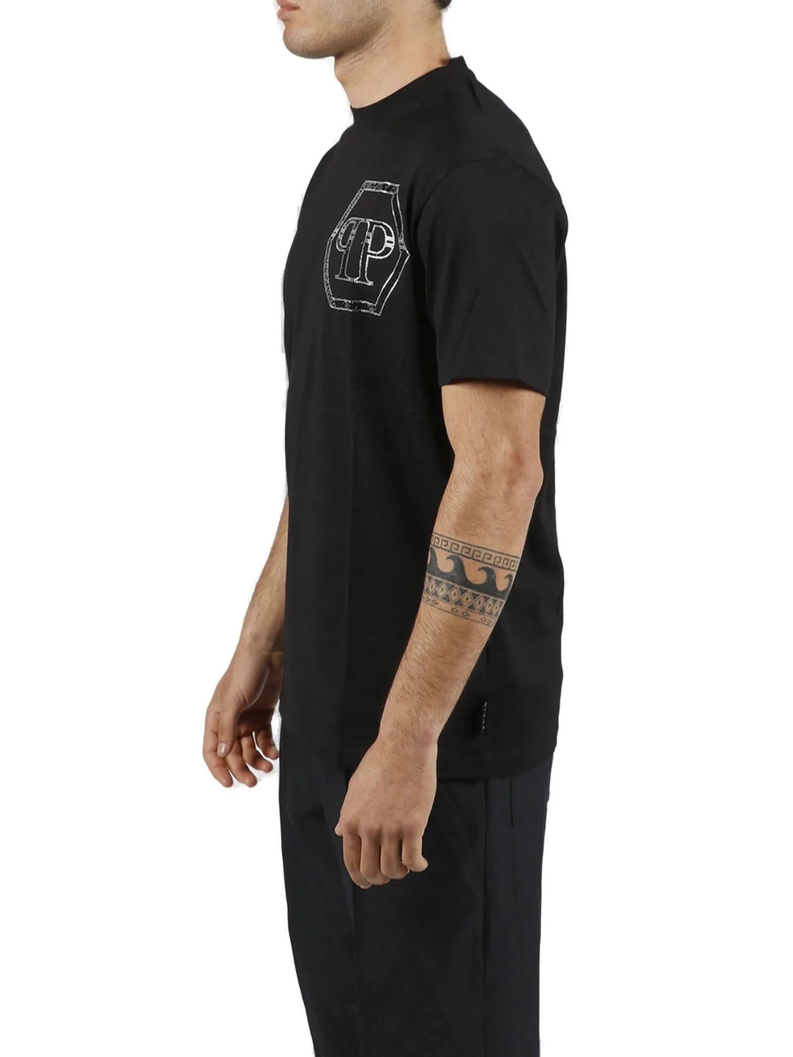 Philipp Plein SS Hexagon Crewneck T-Shirt