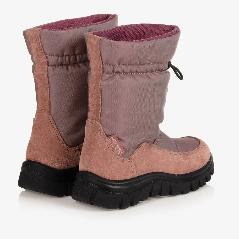 Pink Waterproof Boots