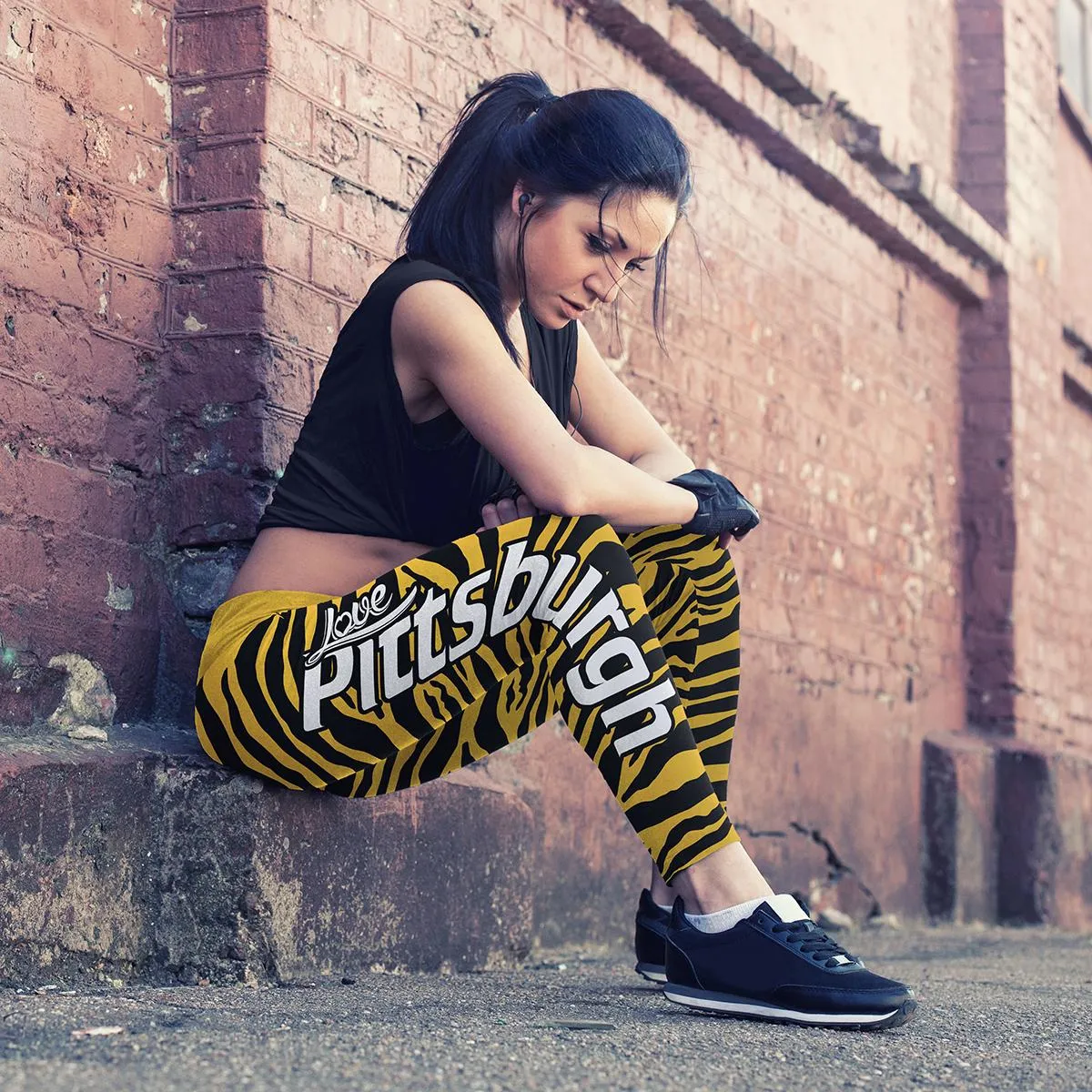 PIT FB Striped Leggings